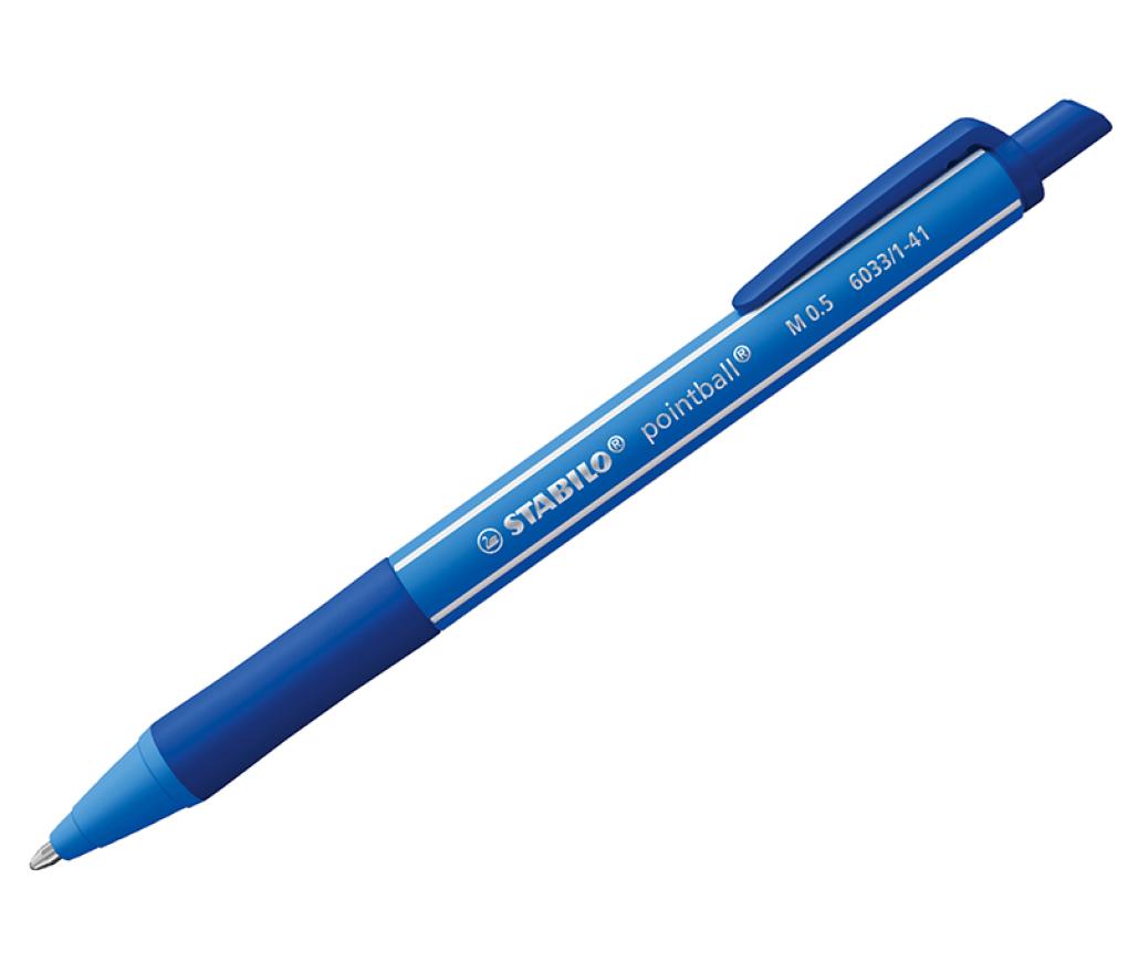 pen - balpen - Stabilo - pointball - blauw - per stuk