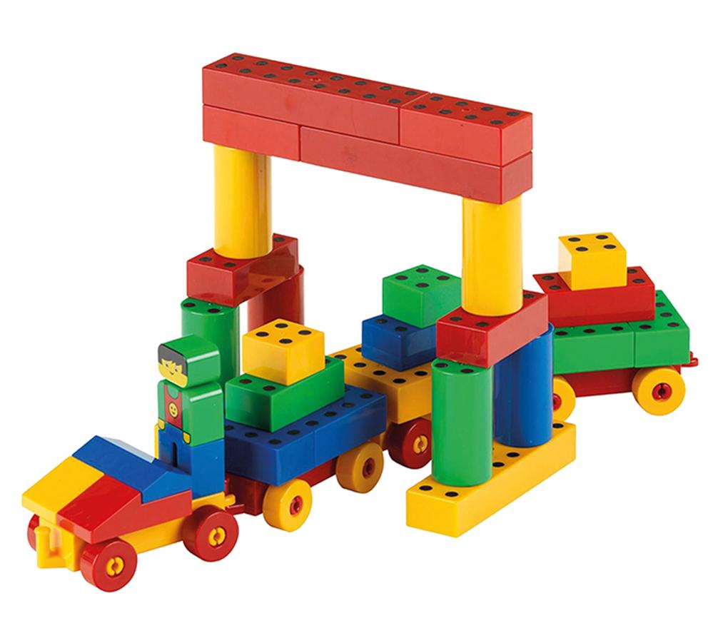 Bouwblokken - Magnetico - magnetisch - set van 59 assorti