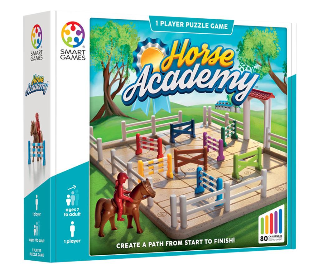 Denkspel - SmartGames Horse Academy - paarden ranch - per spel