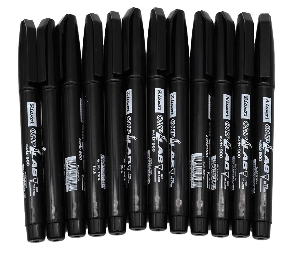 Stiften - alcoholstiften - Luxor - fijn - zwart - per stuk