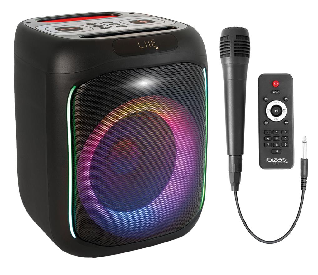 Muziekinstallatie - bluetooth speaker - Ibiza CUBE180 - per stuk