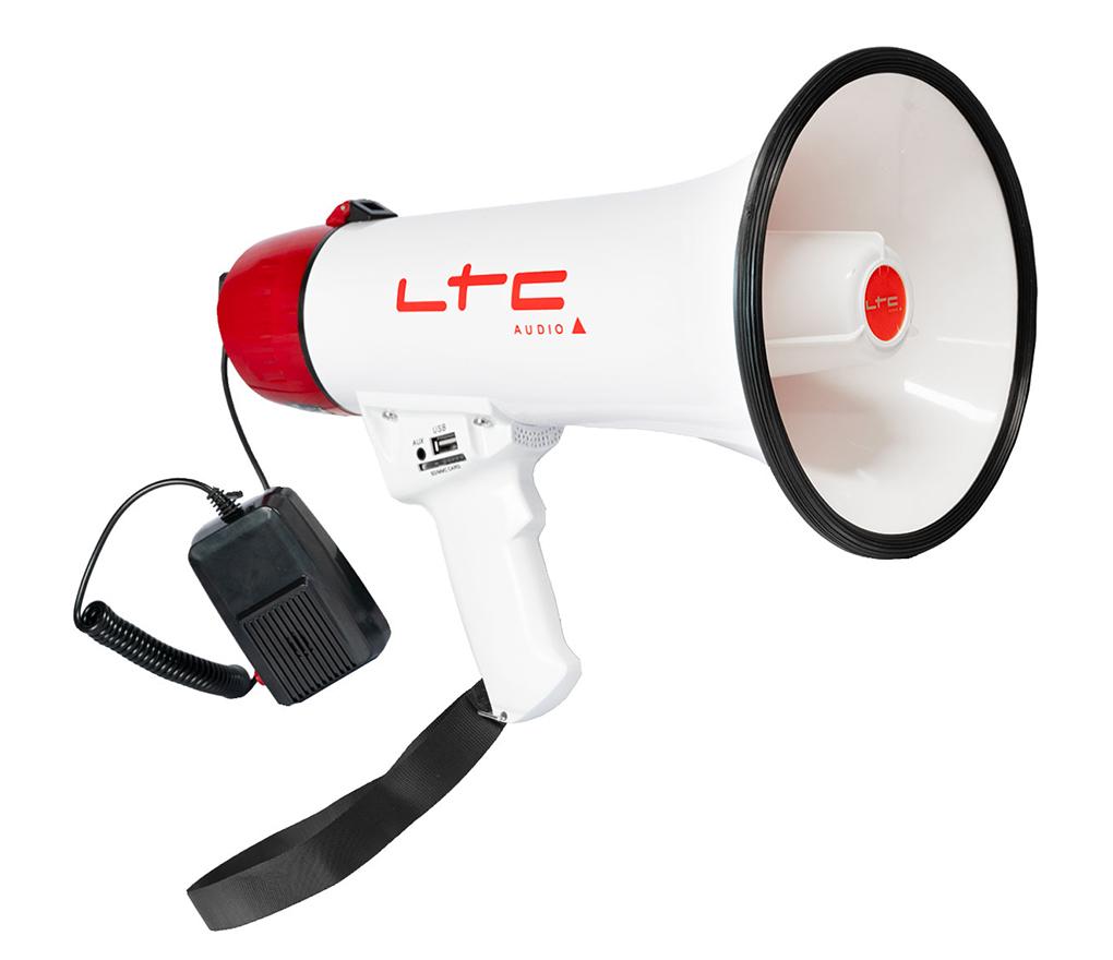 Mégaphone - rechargeable - la pièce