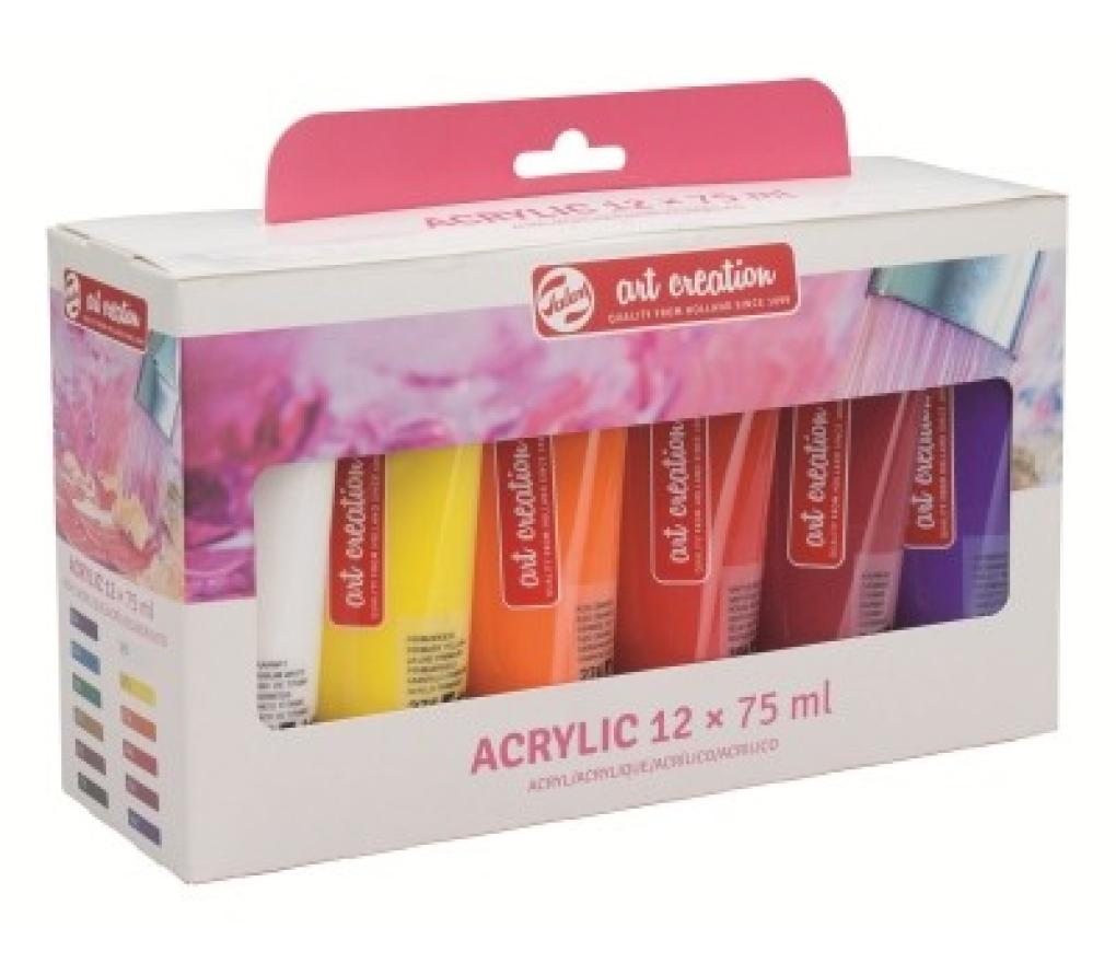 Acrylverf Talens Art Creation Essentials 75 ml set/12 - Per pak