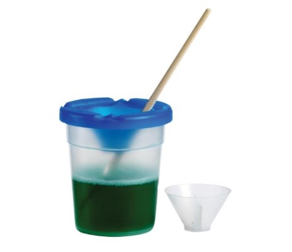 Antiknoeipot met hermetisch deksel 9 cm hoog 6 cm diameter set/6 - Per stuk