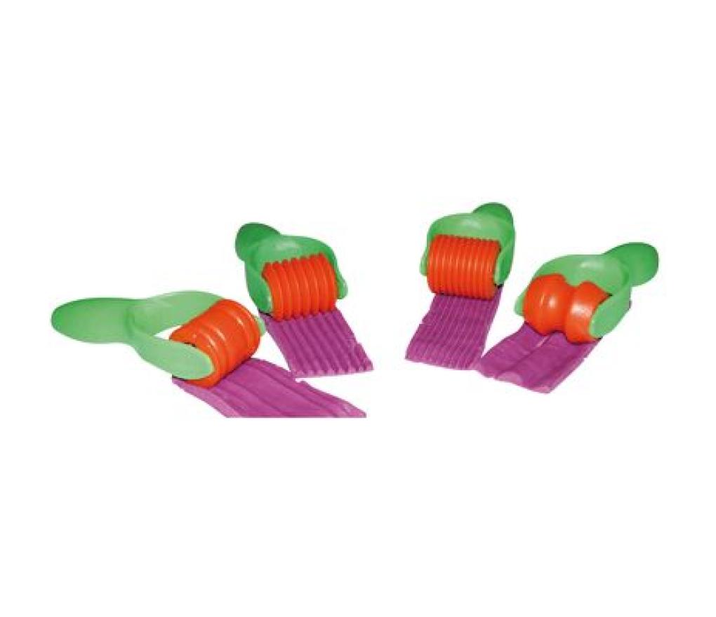 Boetseergereedschap verschillende rollen set/4 - Per pak