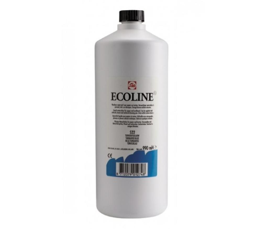 Ecoline Talens turkoois 990 ml - Per stuk