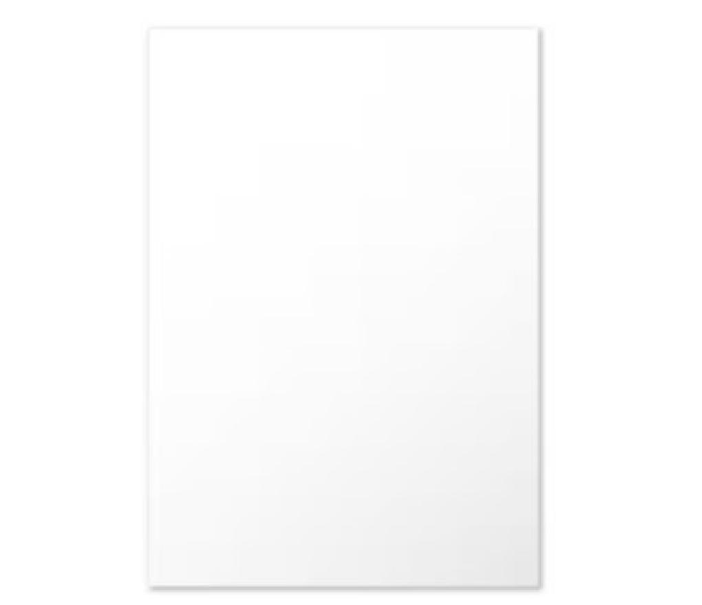 Foamboard wit 70 x 100 cm 10 mm dik 2 zijdig mat papier pak/5