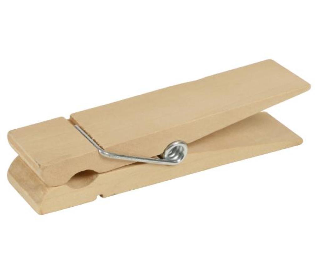 Houten reuzenwasspeld XL 15 cm - Per stuk