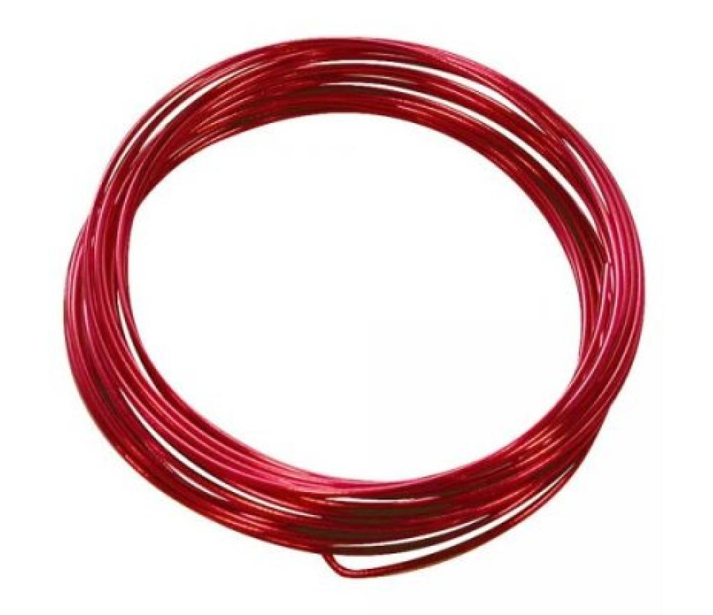 Ijzerdraad rood 5 m x 2 mm - Per stuk