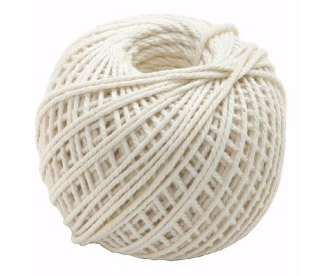 Jute touw wit bol/100 g - Per stuk