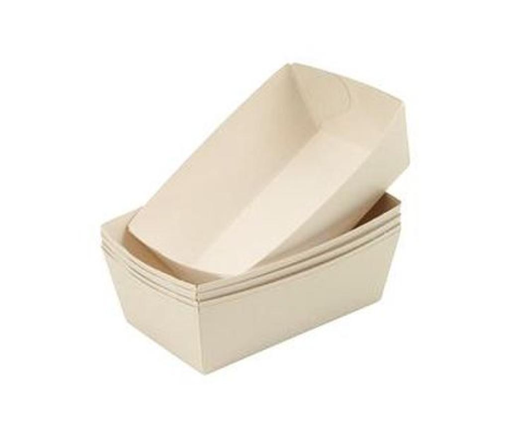 Kartonnen frietbakjes om te decoreren 12 x 7 x 4,5 cm pak/250 - Per pak
