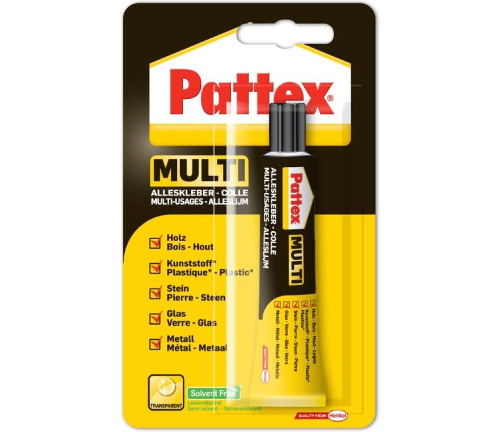 Lijm alleslijm Pattex multi tube 20 g - Per stuk