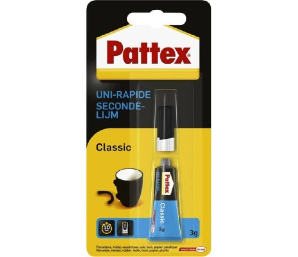 Lijm Pattex secondelijm Classic 3 g - Per stuk