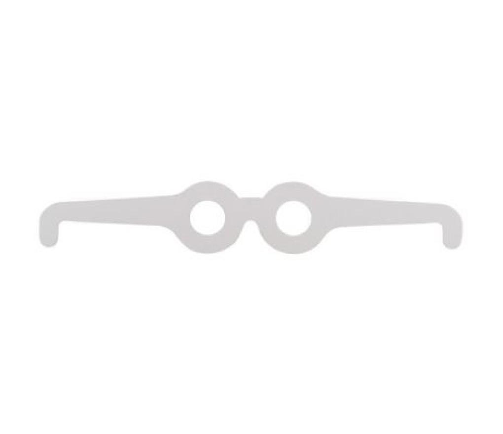 Maskers in karton brillenvormen set/12 - Per stuk