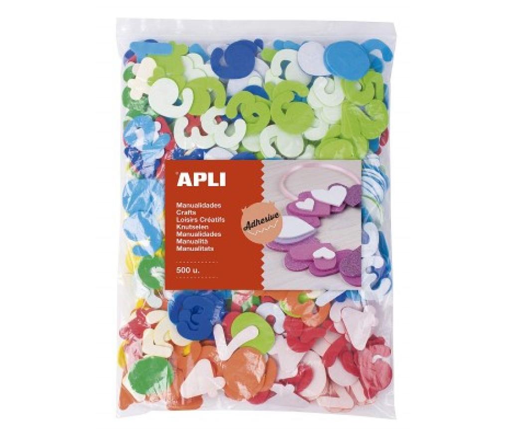 Neopreen 35 x 2 mm zelfklevend cijfers assorti zakje/500 - Per stuk