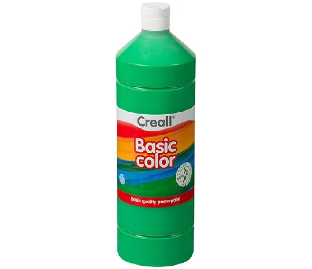 Plakkaatverf Creall Basic color 1000 ml 15 middengroen - Per stuk