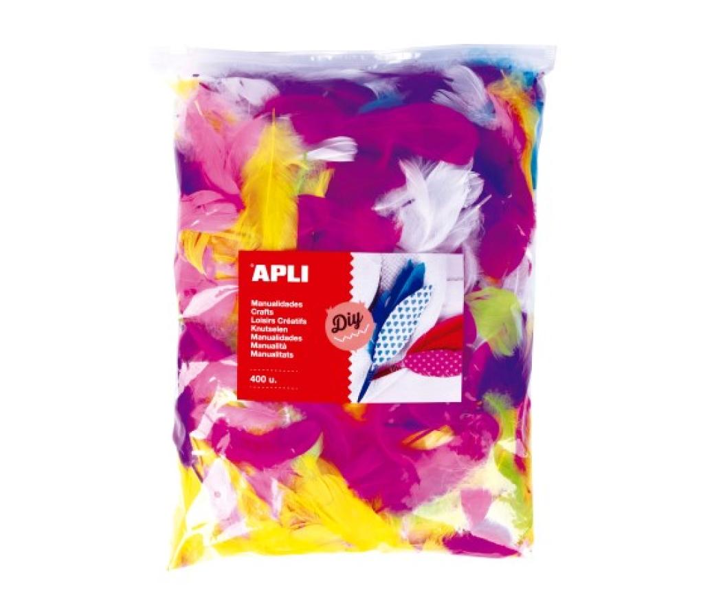 Pluimen 3 tot 13 cm assorti pak/400 - Per pak