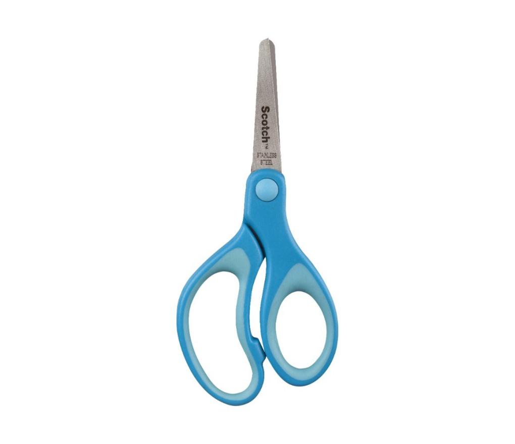 Schaar 12 cm Scotch Kids Soft Touch ronde punt - Per stuk