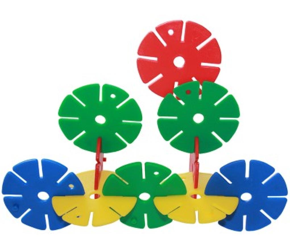 Constructieschijfjes 3,3 cm zak/1000 - Per pak