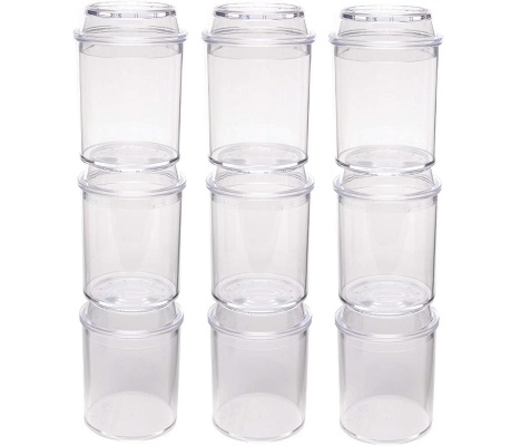 Insectenpotje met vergrootglas 7,5 cm hoog set/6 - Per stuk