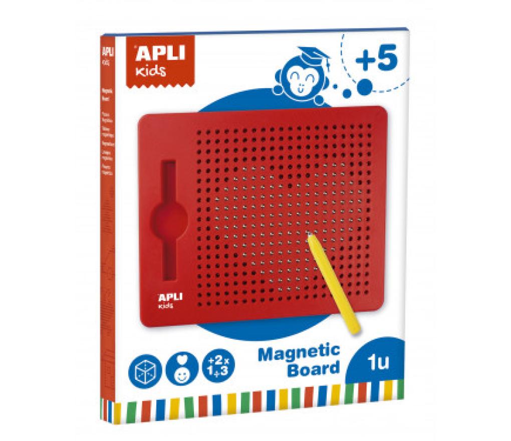 Magneetbord met 20 voorbeelden en magneetpen - Per stuk