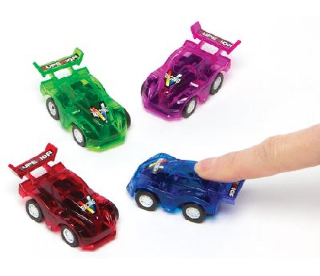 Pull-back racewagens set/6 - Per stuk