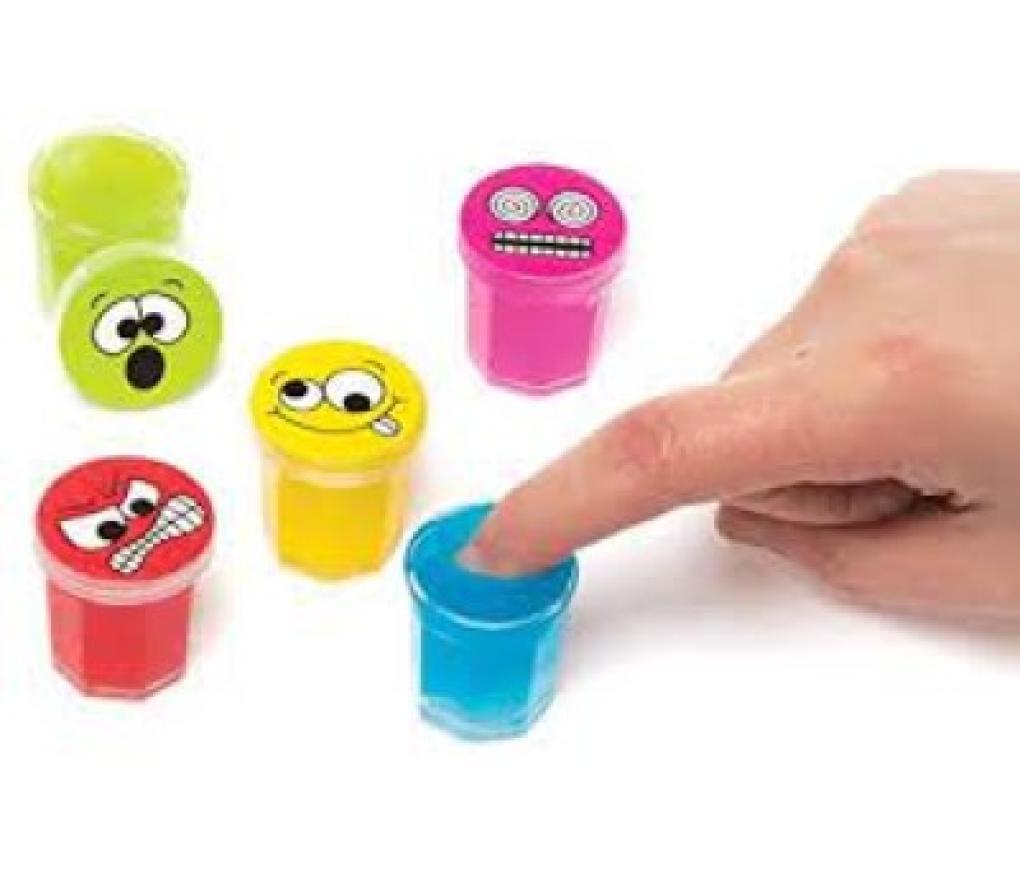 Putty slijm emoji set/6 - Per stuk