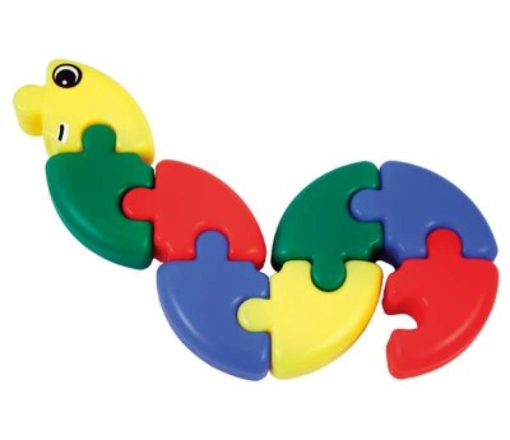 Puzzelblokken in plastic zak/48 - Per pak