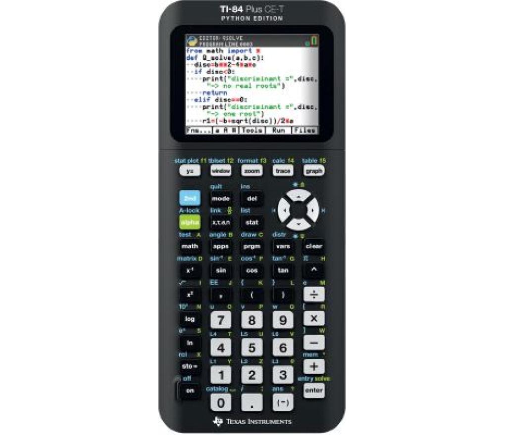 Rekenmachine Texas Instruments TI84 Plus CE-T Python grafisch - Per stuk