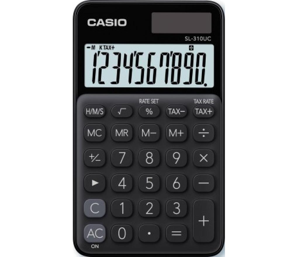 Zakrekenmachine Casio SL-310UC zwart - Per stuk