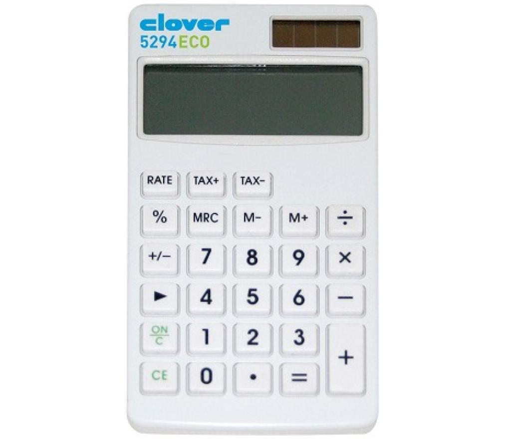 Zakrekenmachine Clover 5294 Eco Green Pocket 8 digit - Per stuk