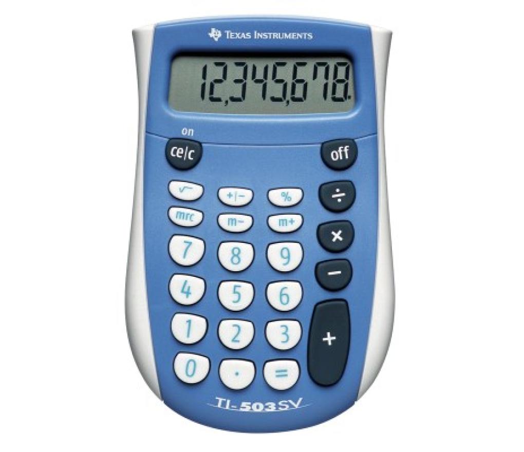 Zakrekenmachine Texas Instruments TI503SV - Per stuk