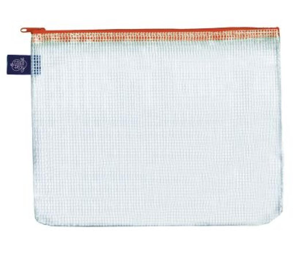 Allround etui transparant met rits A6 12,8 x 18,3 cm - Per stuk