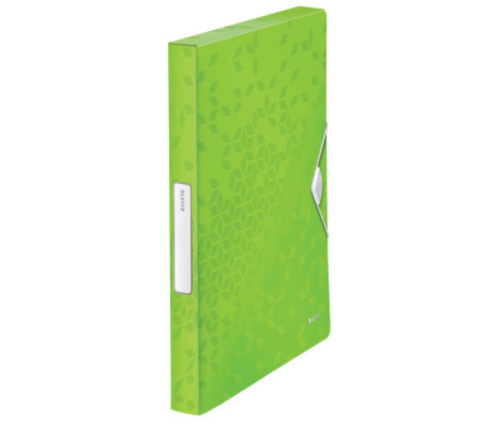 Documentenbox A4 PP Leitz 4629 WOW groen - Per stuk