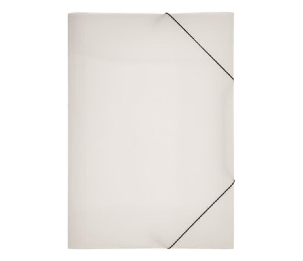 Elastomap met 3 kleppen A3 PP Pagna transparant - Per stuk