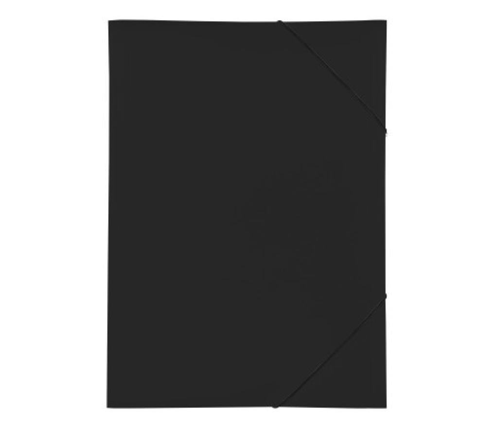 Elastomap met 3 kleppen A3 PP Pagna zwart - Per stuk