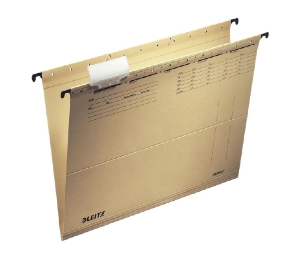Hangmap Leitz 1915 A4 330/250/V gems doos/25 - Per stuk