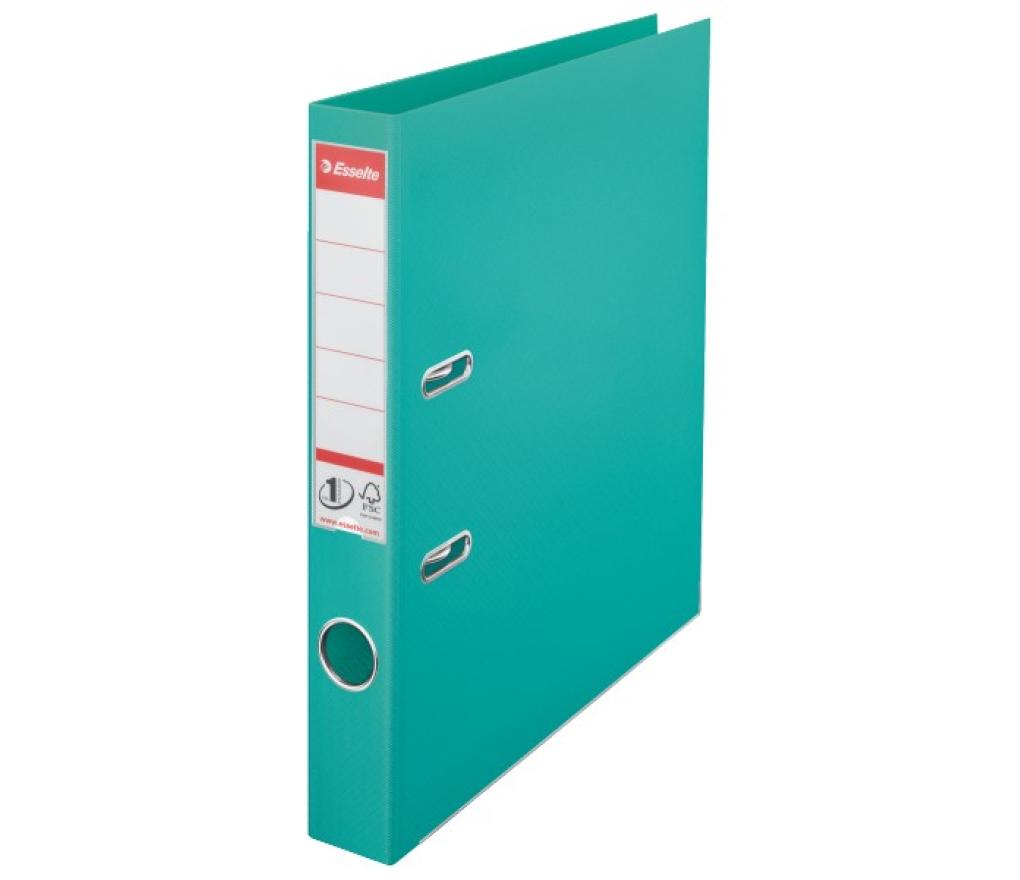 Klasseur A4 Esselte No.1 Power plastic 5 cm turkoois - Per stuk