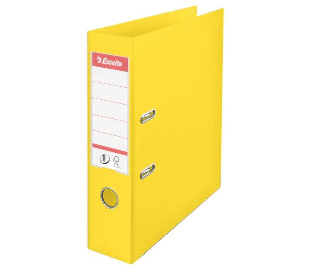 Klasseur A4 Esselte No.1 Power plastic 7,5 cm geel vivida - Per stuk