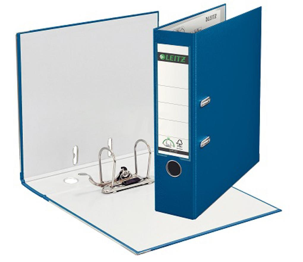 Klasseur A4 Leitz 1010 plastic 8 cm blauw - Per stuk