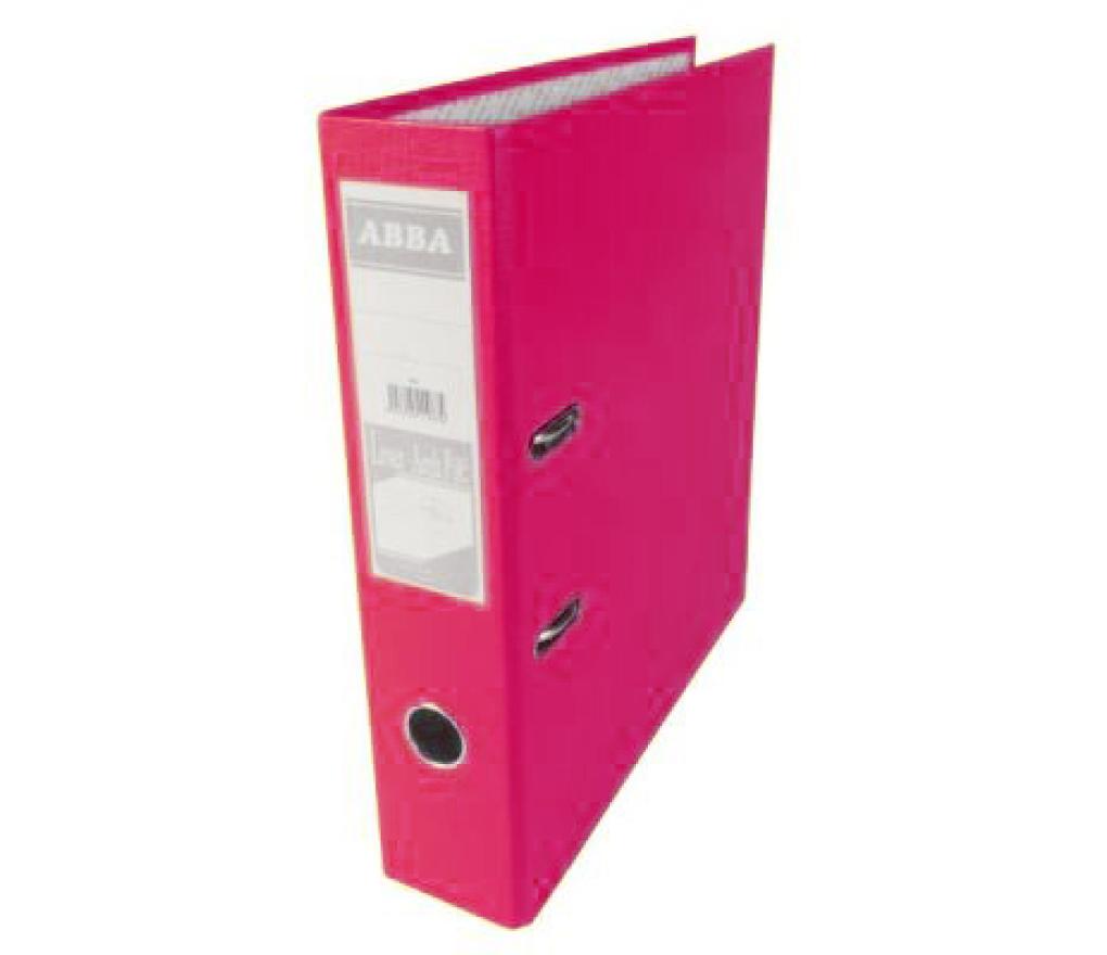 Klasseur A4 plastic 5 cm fuchsia - Per stuk
