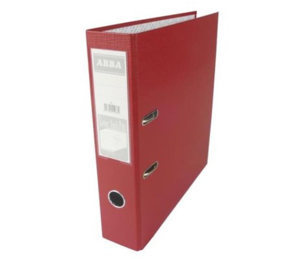 Klasseur A4 plastic 5 cm rood - Per stuk