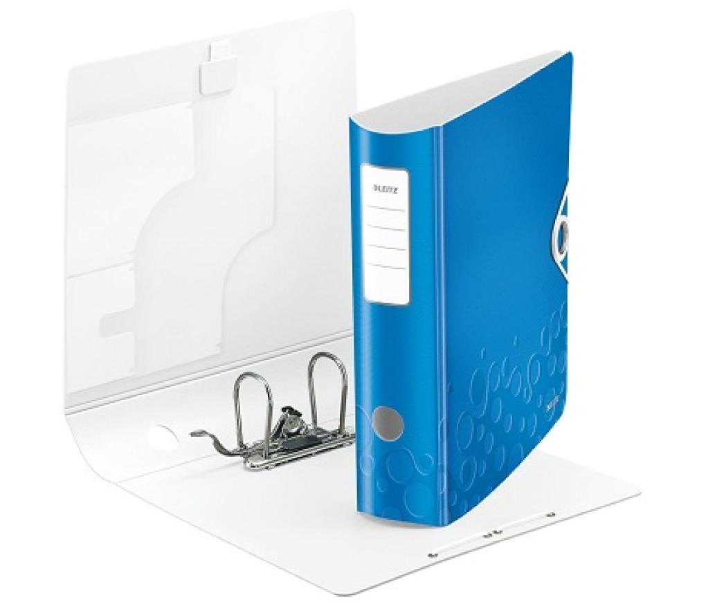 Klasseur PP Leitz 1106 WOW A4 7,5 cm blauw - Per stuk