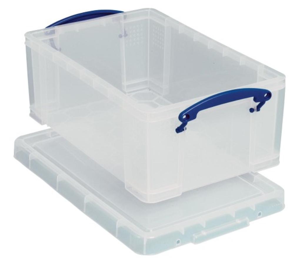 Opbergdoos met deksel RUB 5L 34 x 20 x 12,5 cm transparant - Per stuk