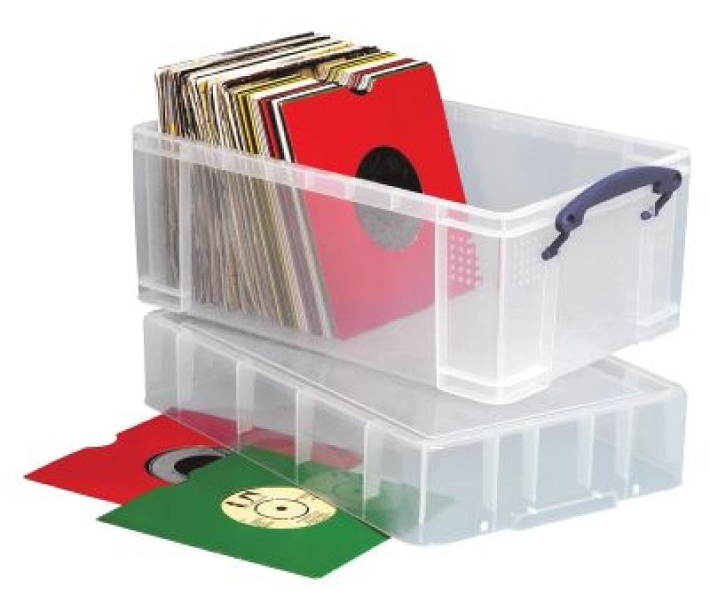 Opbergdoos met deksel RUB 9L XL 39,5 x 25,5 x 20,5 cm transparant - Per stuk