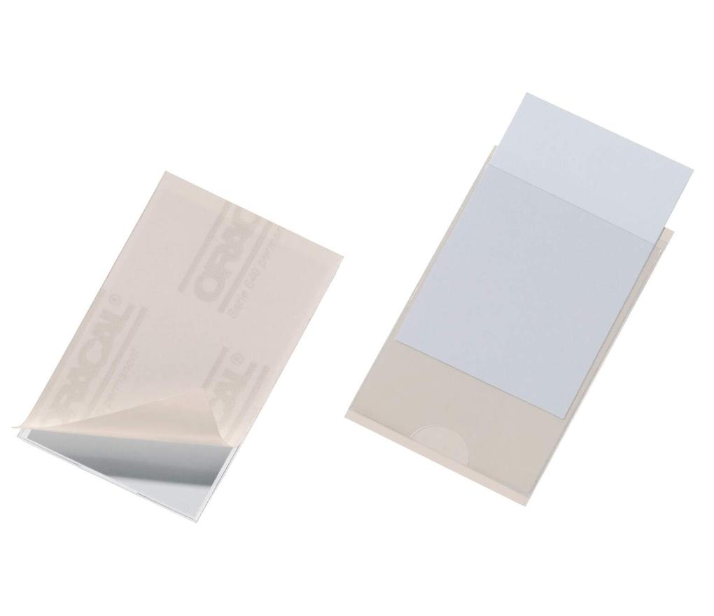Put-in-label Durable 8079-19 Pocketfix 90 x 57 mm zelfklevend pak/10 - Per stuk