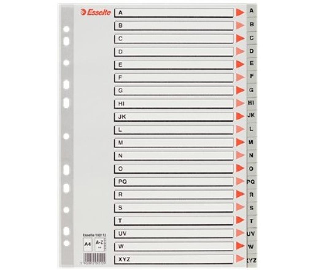 Repertorium A4+ A-Z PP extra breed Esselte - Per stuk