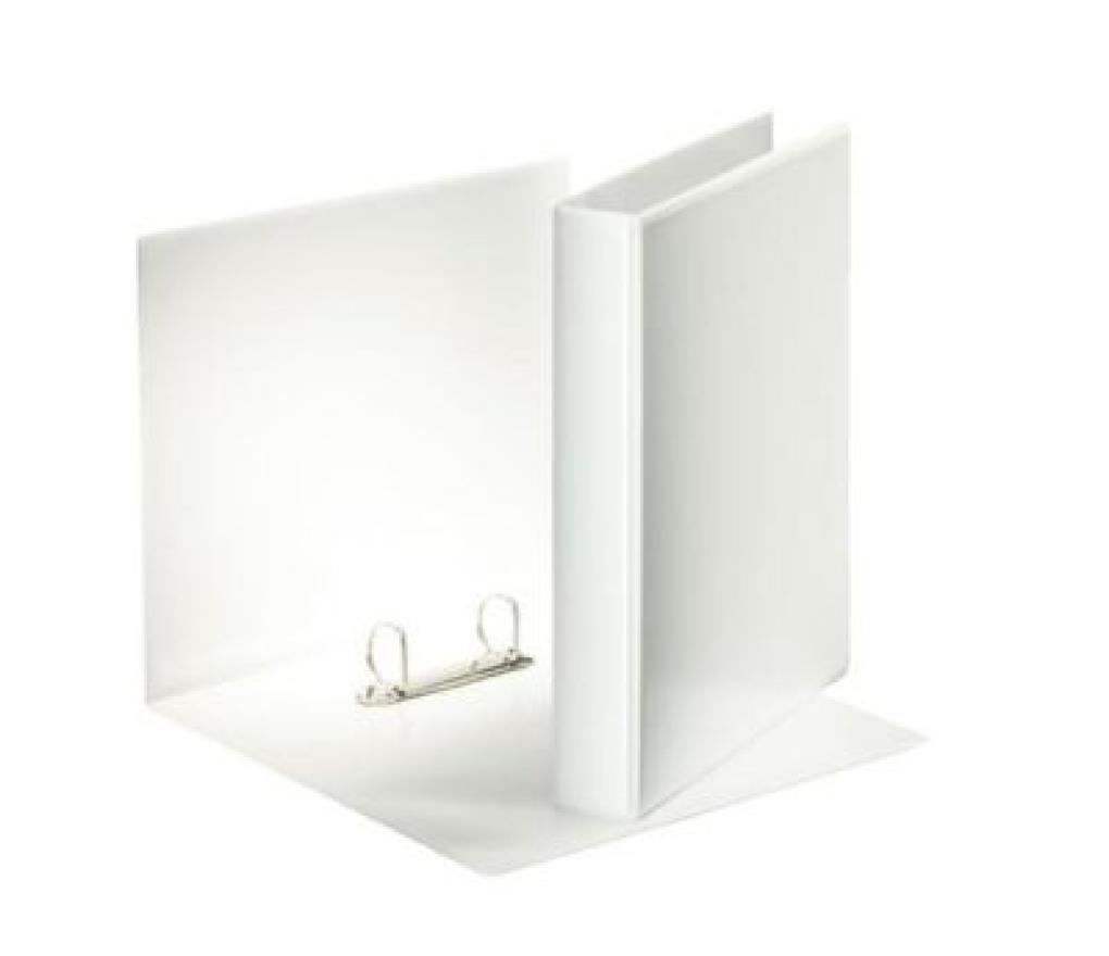 Ringmap A5 panorama met 2 D ringen 25 mm rug 38 mm wit - Per stuk