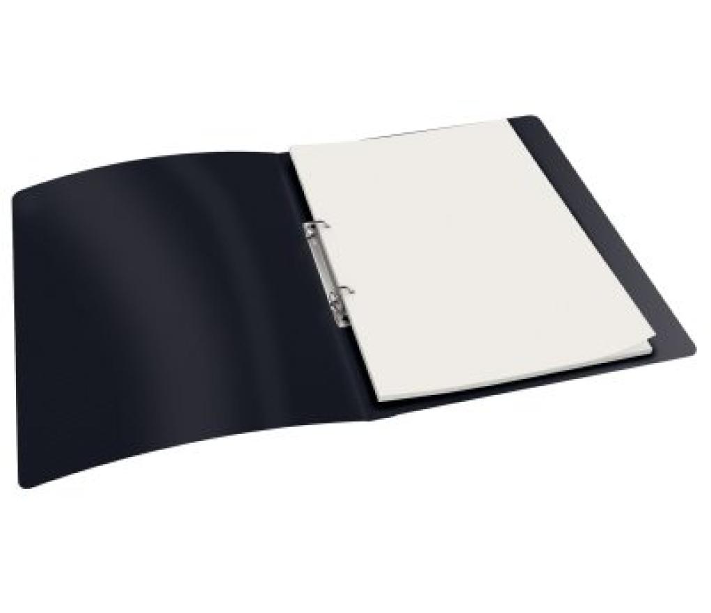 Ringmap Esselte PP A4 2 ringen 16 mm rug 25 mm zwart - Per stuk
