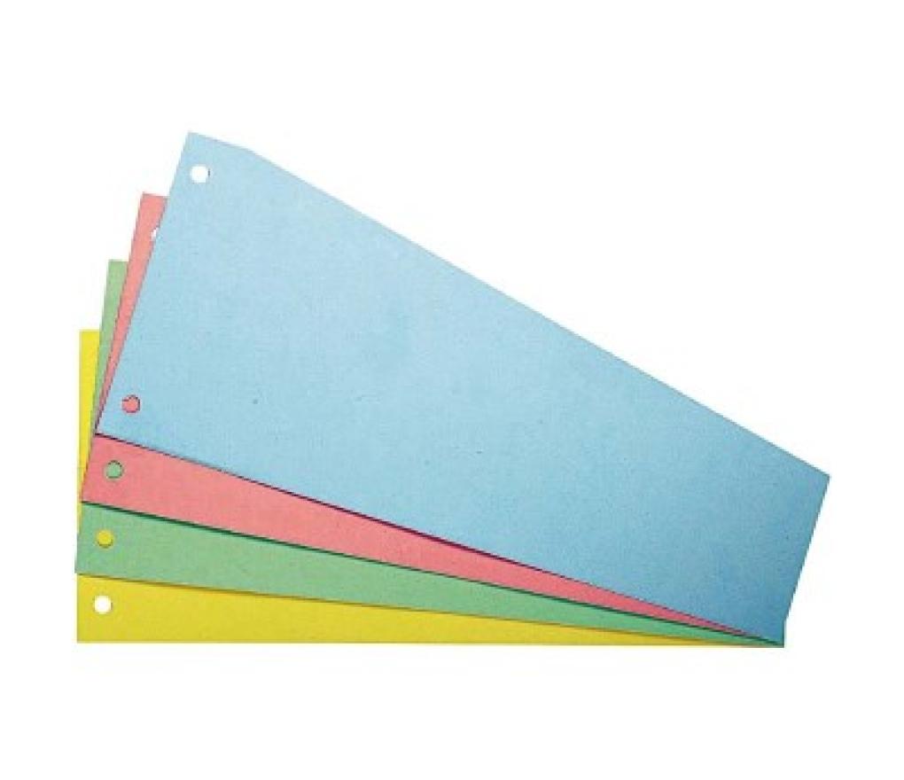 Tabkaarten trapezium 23,5 karton assorti pak/100 - Per pak
